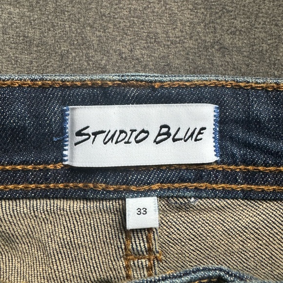 Studio Blue denim shorts (Stitch Fix), size 33. - Picture 4 of 4